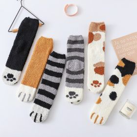 House floor socks (Option: 6 colors-1 set)